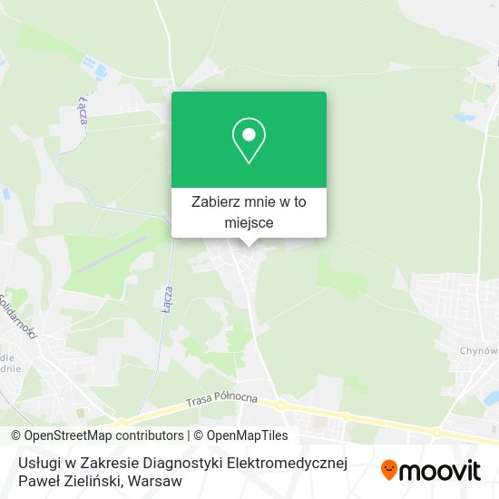 Mapa Usługi w Zakresie Diagnostyki Elektromedycznej Paweł Zieliński