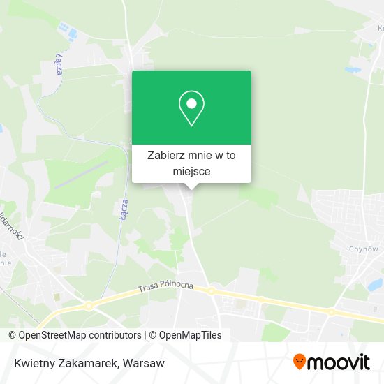 Mapa Kwietny Zakamarek