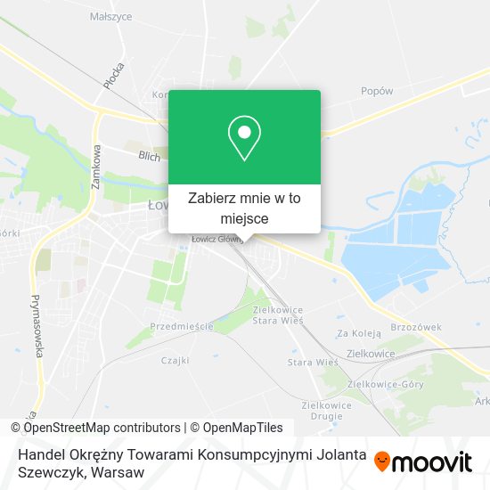 Mapa Handel Okrężny Towarami Konsumpcyjnymi Jolanta Szewczyk