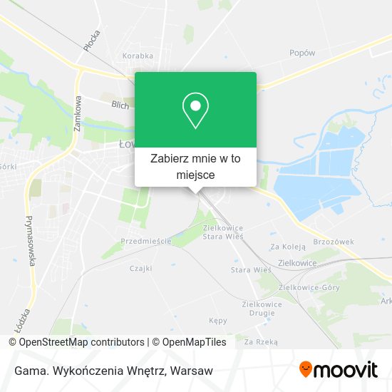 Mapa Gama. Wykończenia Wnętrz