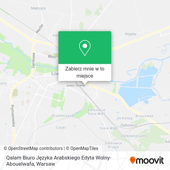 Mapa Qalam Biuro Języka Arabskiego Edyta Wolny-Abouelwafa