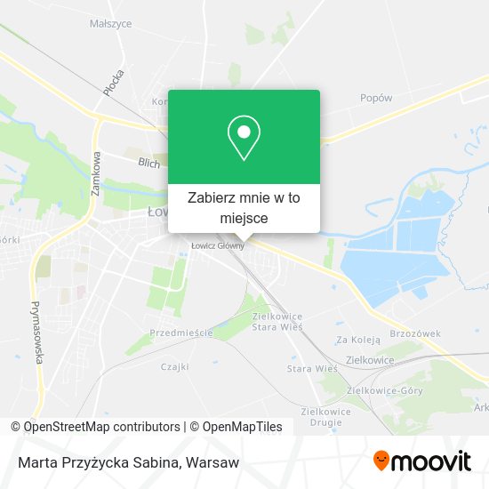 Mapa Marta Przyżycka Sabina