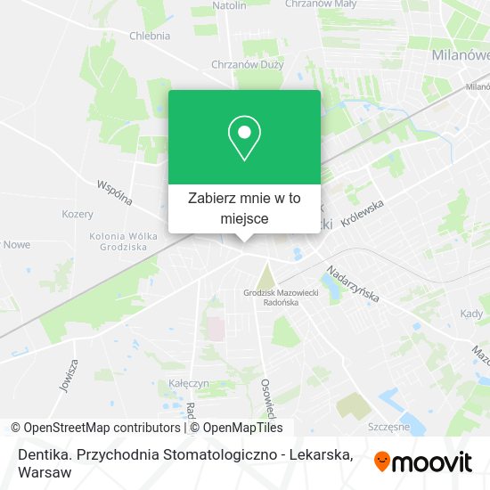 Mapa Dentika. Przychodnia Stomatologiczno - Lekarska