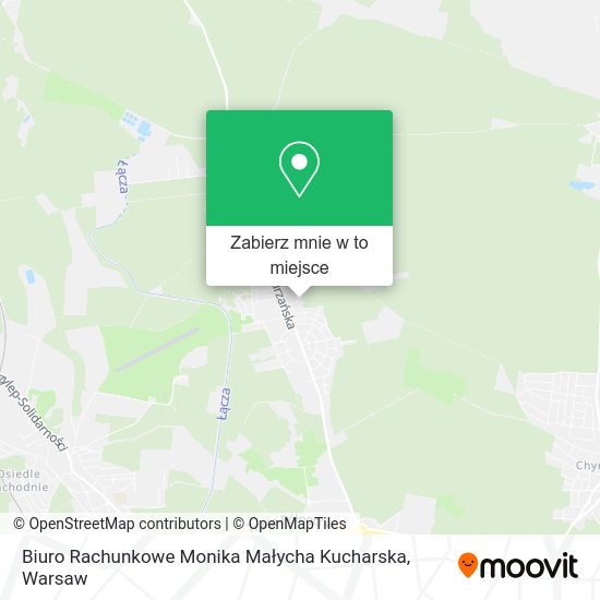 Mapa Biuro Rachunkowe Monika Małycha Kucharska