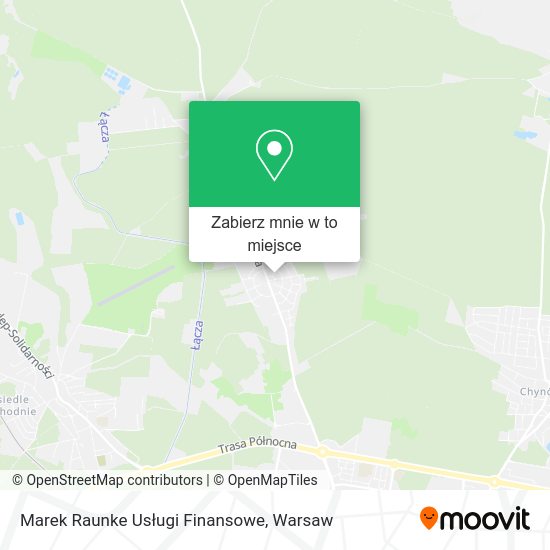 Mapa Marek Raunke Usługi Finansowe