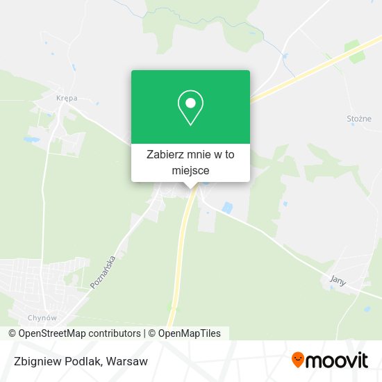 Mapa Zbigniew Podlak