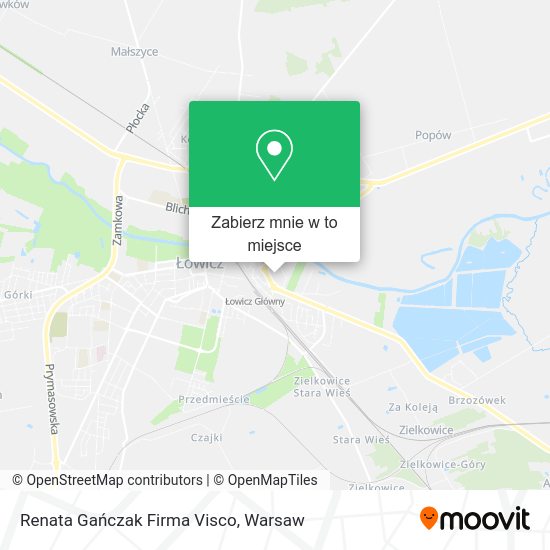 Mapa Renata Gańczak Firma Visco