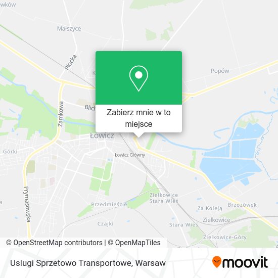 Mapa Uslugi Sprzetowo Transportowe