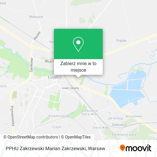 Mapa PPHU Zakrzewski Marian Zakrzewski