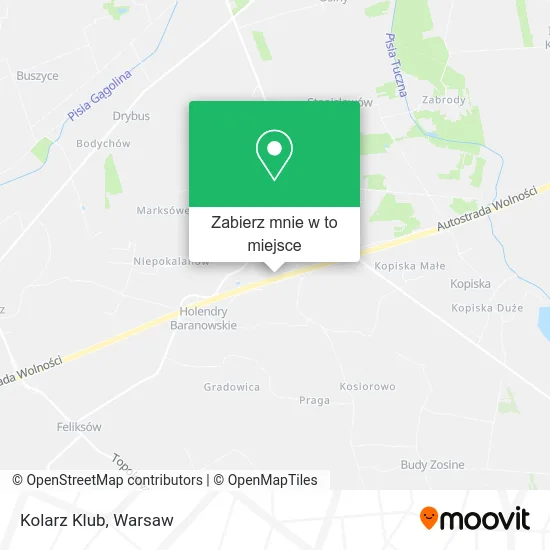 Mapa Kolarz Klub