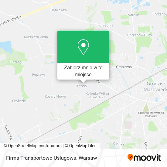 Mapa Firma Transportowo Uslugowa