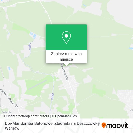 Mapa Dor-Mar Szmba Betonowe, Zbiorniki na Deszczówkę