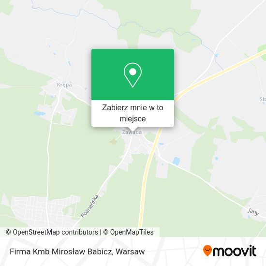 Mapa Firma Kmb Mirosław Babicz