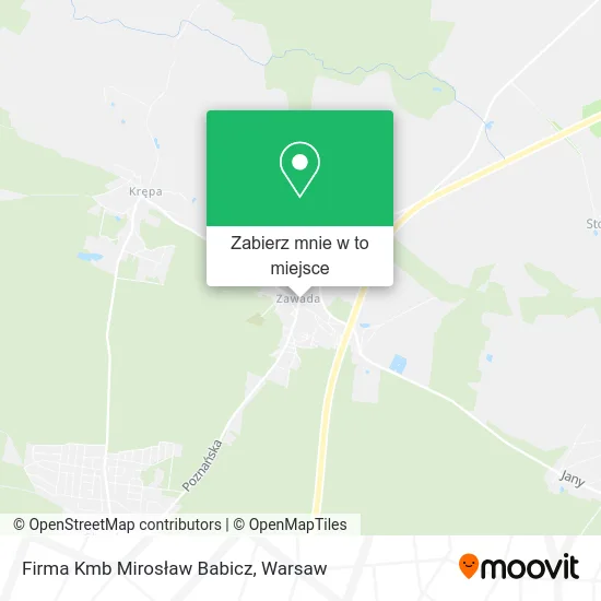 Mapa Firma Kmb Mirosław Babicz