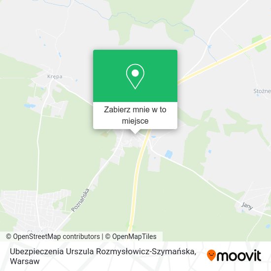 Mapa Ubezpieczenia Urszula Rozmysłowicz-Szymańska