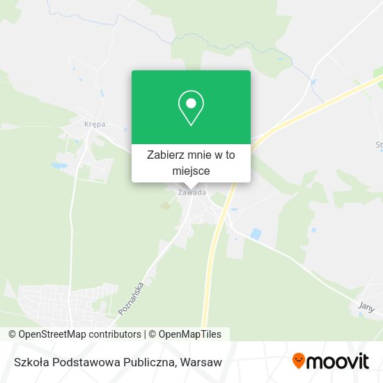 Mapa Szkoła Podstawowa Publiczna