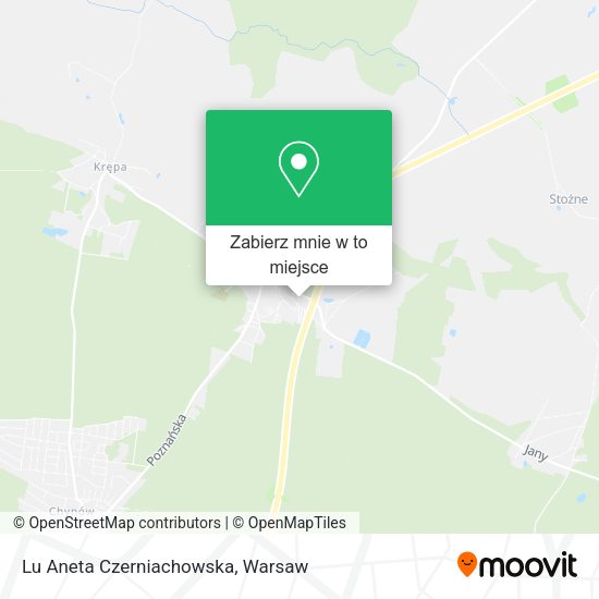 Mapa Lu Aneta Czerniachowska