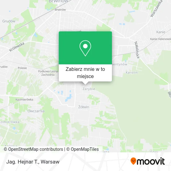 Mapa Jag. Hejnar T.