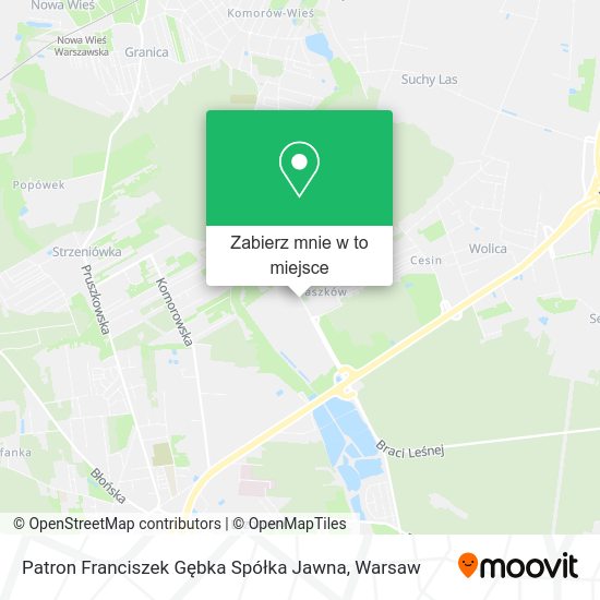 Mapa Patron Franciszek Gębka Spółka Jawna