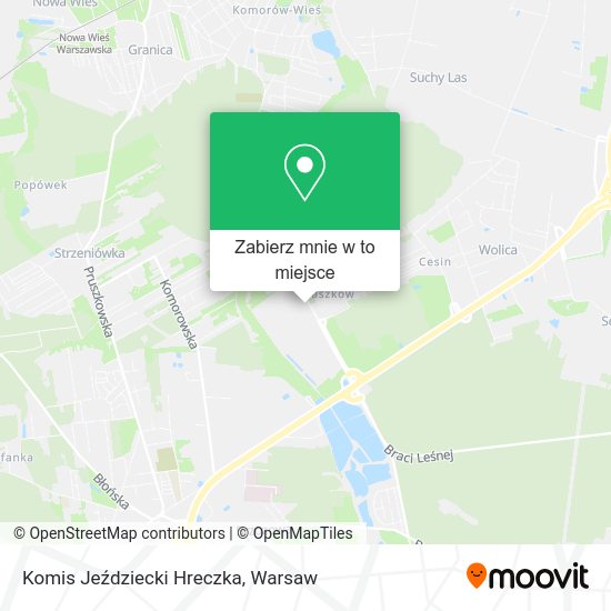 Mapa Komis Jeździecki Hreczka