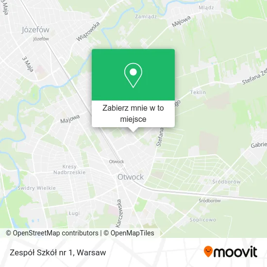 Mapa Zespół Szkół nr 1