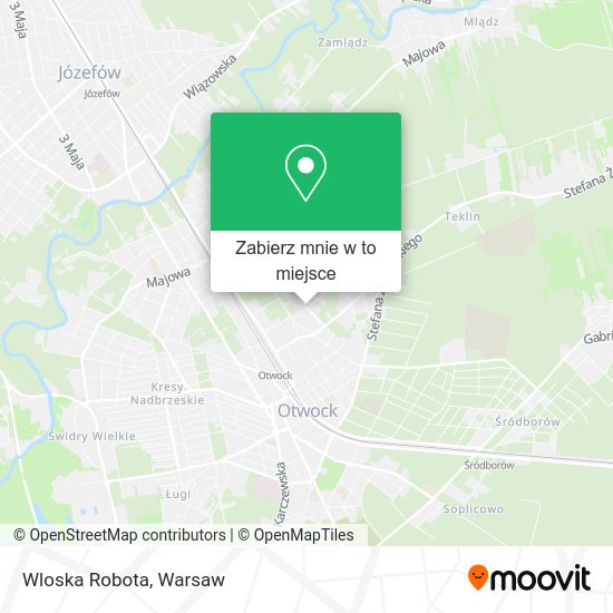 Mapa Wloska Robota