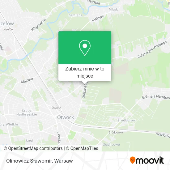 Mapa Olinowicz Sławomir
