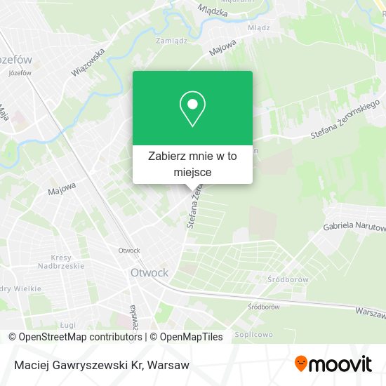 Mapa Maciej Gawryszewski Kr