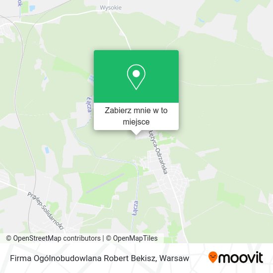 Mapa Firma Ogólnobudowlana Robert Bekisz