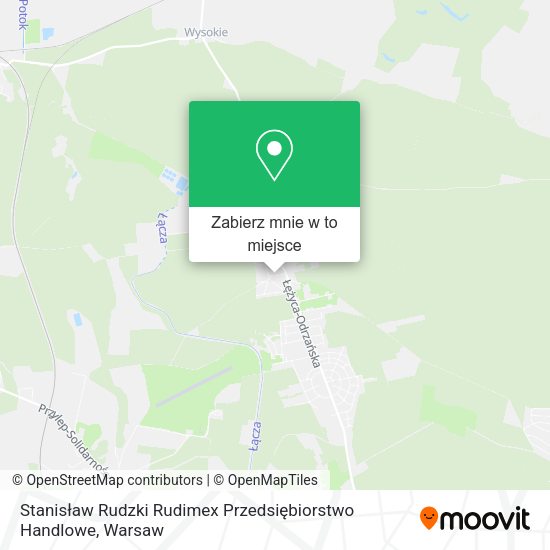 Mapa Stanisław Rudzki Rudimex Przedsiębiorstwo Handlowe