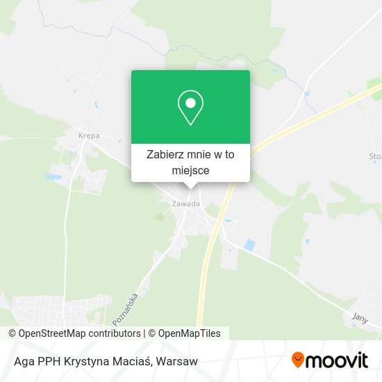 Mapa Aga PPH Krystyna Maciaś