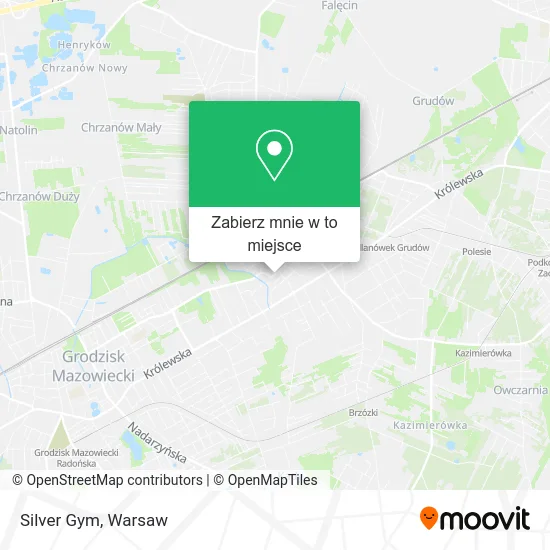 Mapa Silver Gym