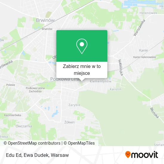 Mapa Edu Ed, Ewa Dudek