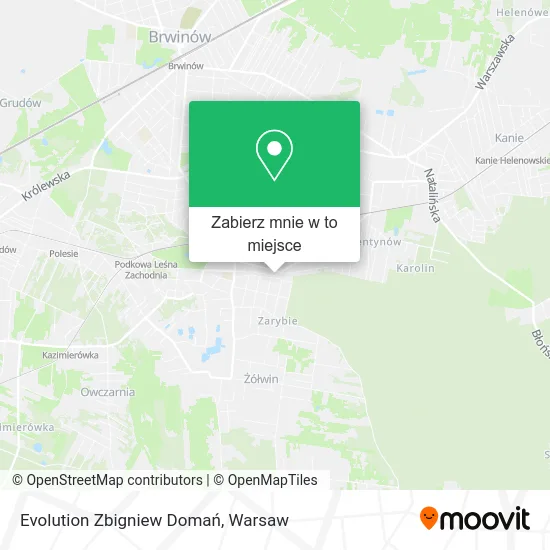 Mapa Evolution Zbigniew Domań