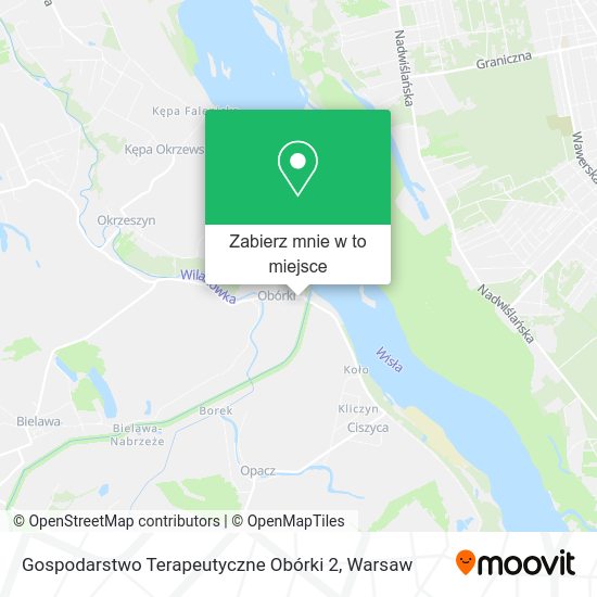 Mapa Gospodarstwo Terapeutyczne Obórki 2