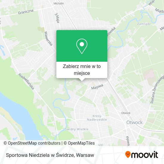 Mapa Sportowa Niedziela w Świdrze