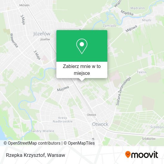 Mapa Rzepka Krzysztof