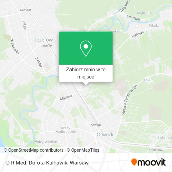 Mapa D R Med. Dorota Kulhawik