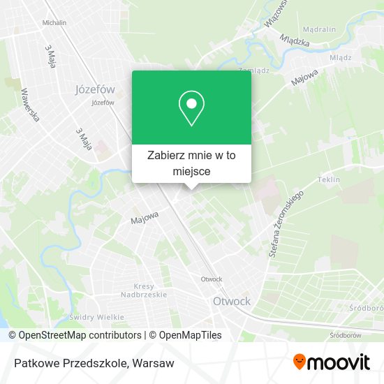 Mapa Patkowe Przedszkole