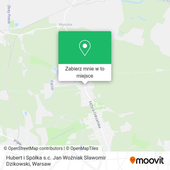 Mapa Hubert i Spółka s.c. Jan Woźniak Sławomir Dzikowski