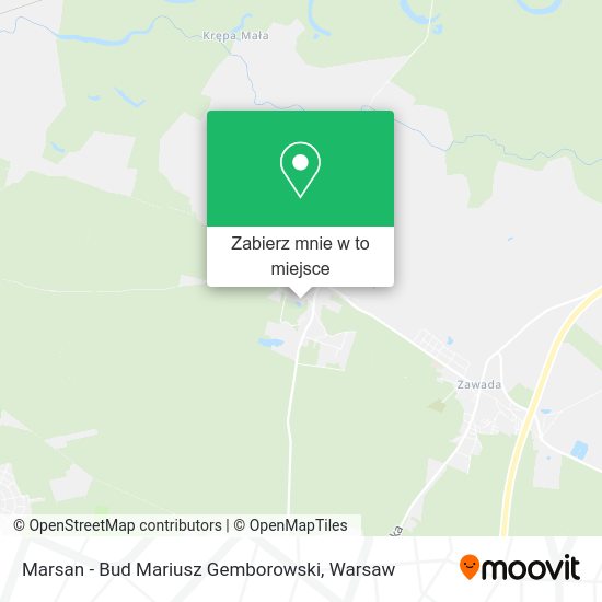 Mapa Marsan - Bud Mariusz Gemborowski