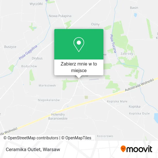 Mapa Ceramika Outlet