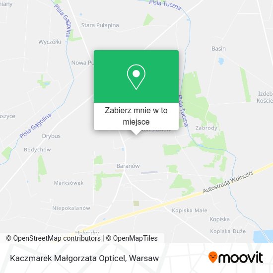 Mapa Kaczmarek Małgorzata Opticel