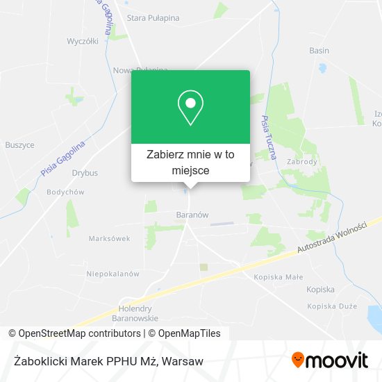 Mapa Żaboklicki Marek PPHU Mż