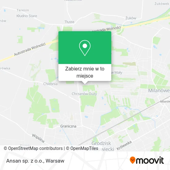 Mapa Ansan sp. z o.o.