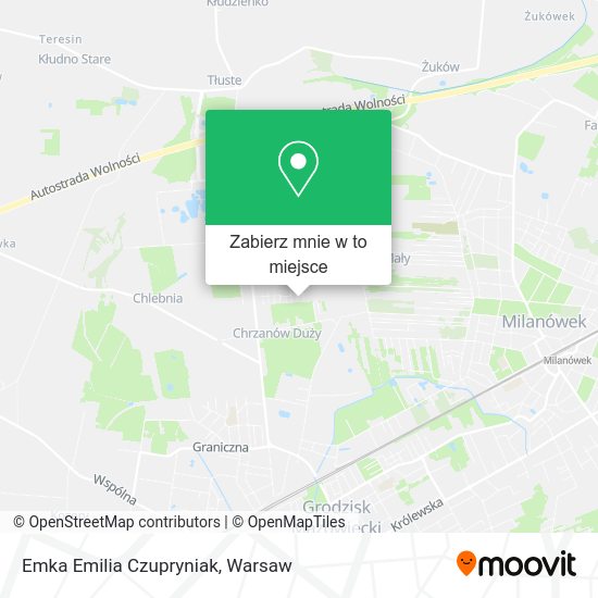 Mapa Emka Emilia Czupryniak