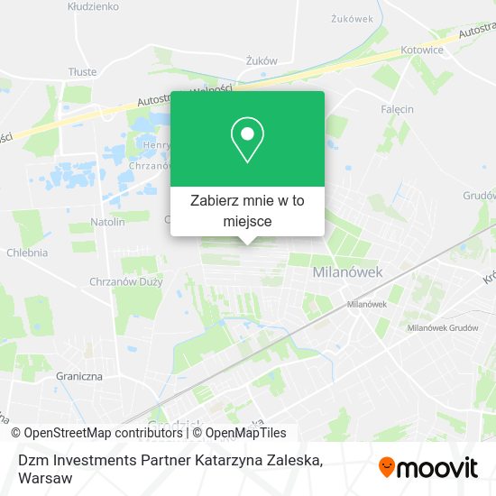 Mapa Dzm Investments Partner Katarzyna Zaleska