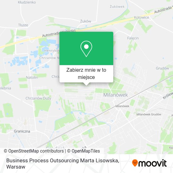 Mapa Business Process Outsourcing Marta Lisowska