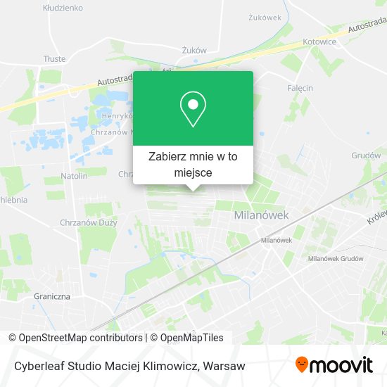 Mapa Cyberleaf Studio Maciej Klimowicz