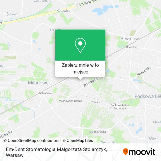 Mapa Em-Dent Stomatologia Malgorzata Stolarczyk